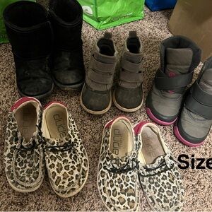 Leopard Print Kids Shoes